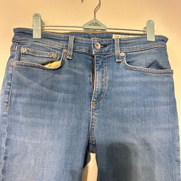 Rag & bone CATE MID- RISE ANKLE SKINNY JEANS color BOWERY - Picture 5 of 9